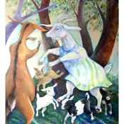Art Prints Celebration in Goatville