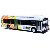 Coming In 2026 Iconic Replicas Gillig BEB Transit Bus The Bus Honolulu, Hawaii 1/87 Scale-HO Scale 87-0676
