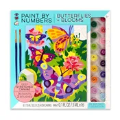 Bright Stripes - Iheartart Paint By Numbers Butterflies + Blooms