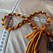 My Life Matters Dragon braided Keychain