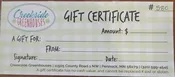 Gift Certificate