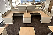 7’x7′ HAWORTH Compose Workstations Classic Comedy LVL 1