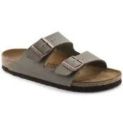 Birkenstock Arizona Birkibuc Stone - H.N. Williams