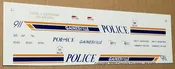 1/24th scale Gainesville, Georgia Police Decals