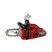 Chain Saw Old World Christmas Ornament 32162