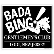 Bada Bing Gentlemen's Club Flexible Magnet