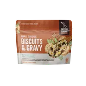Maple Sausage Biscuits & Gravy
