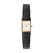 Bound Mini Black Lizard Rose Gold