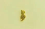 CA-CB-K145G Cat Bead Gold Plate