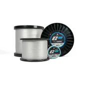 Cortland C16 Super Braid - White (Hollow Core) - Per Yard