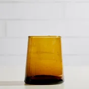 Amber Moroccan Cone Tumbler, Small