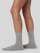 40 Den Light Grey/Silver Ines Shimmery Socks