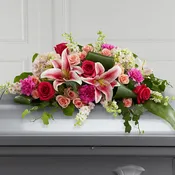Soft Grace Casket Spray