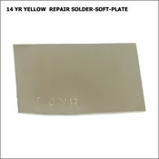 14YR SOLDER - YELLOW REPAIR SHEET - 1 dwt pc