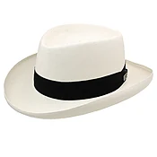 Dobbs Basino Panama Straw Gambler Hat