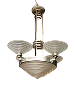 Georges Leleu Five light Chandelier —  elle w collection