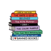 Banned Books Die Cut Sticker