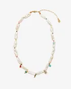 Biwa Pearl Strand Necklace