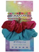 5 Piece VSCO Twister and 'Inspire' Bracelet Set