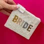 Bride Beaded Coin Bag