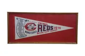 1970 Cincinnati Reds National League Champions Big Red Machine Pennant 35