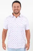 Anchor Boys Flamingos Tech Polo