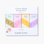 Choco Body Scrub Minis (set of 4)