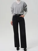 Annina Trouser Jean 30" in Raine