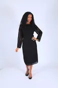 Diana Black Dress 8501 Spring 2022