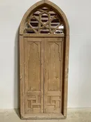 Antique arched mirror (66.5x27) H0279s