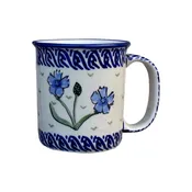 Blue Dahlia - Classic Handled Mug