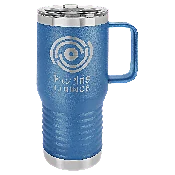 20 oz. Stainless Steel Vacuum Insulated Travel Mug with Slider Lid