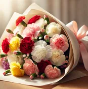 Florists Choice Wrapped Carnations