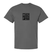 Misfit Logo Tee - Charcoal
