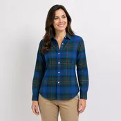 Women's Ivy League Plaid Oxford