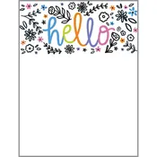 Desk Note Refill - Hello