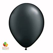 Black Pearl Latex Party Balloon 12 inch Inflated