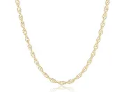 17" CHOKER ROPE GOLD CHAIN