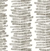 4197-27879 - Lumis Grey Fern Stripe Wallpaper-Kaleidoscope by A Street