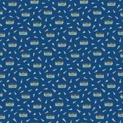 Around the Campfire -  Camper Bus Blue