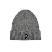 Beastmode B Logo Rib Cuffed Beanie (Light Grey/Black)