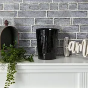 10-in Farmhouse Black Country Pail Planter