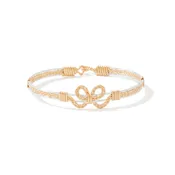 All Wrapped Up Bracelet - 14K Gold Artist Wire and Sterling Silver
