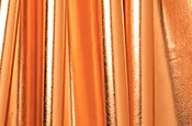 4 Way stretch Metallic foil-shiny (Copper)