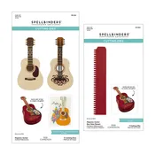 Majestic Guitar box creator bundle die set by Spellbinders