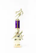 2nd Place Round Column Trophy