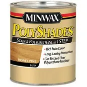 1 Quart Honey Pine Polyshades Wood Stain Satin