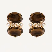 Double Stack Smoky Topaz