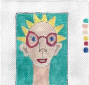 Hand Painted Needlepoint Canvas Jenny Allen