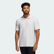 adidas Mens Short Sleeves Go To Polo Shirt - WHITE